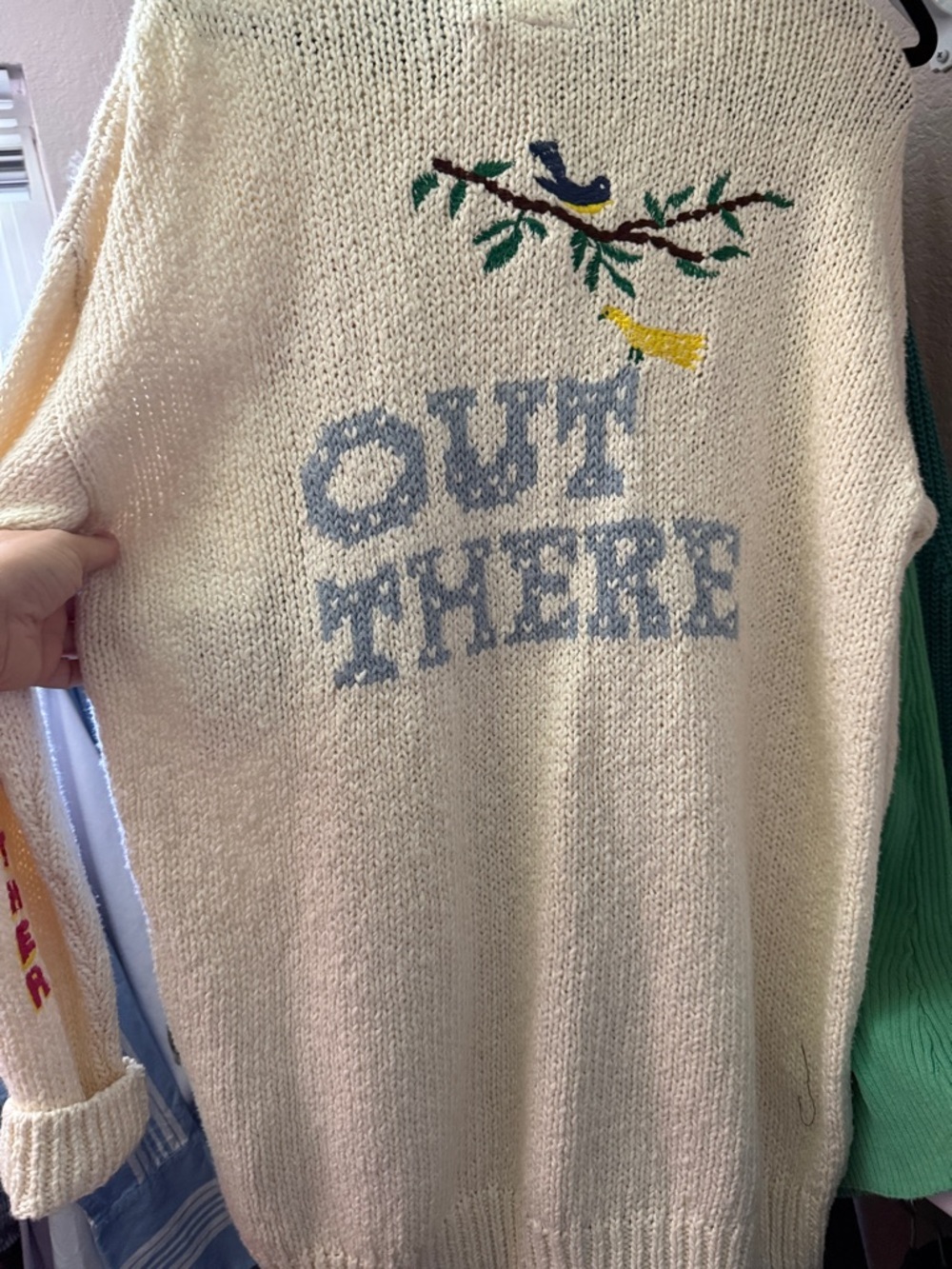 NWT MOTHER Sweater Sz Medium - Picture 4 of 4